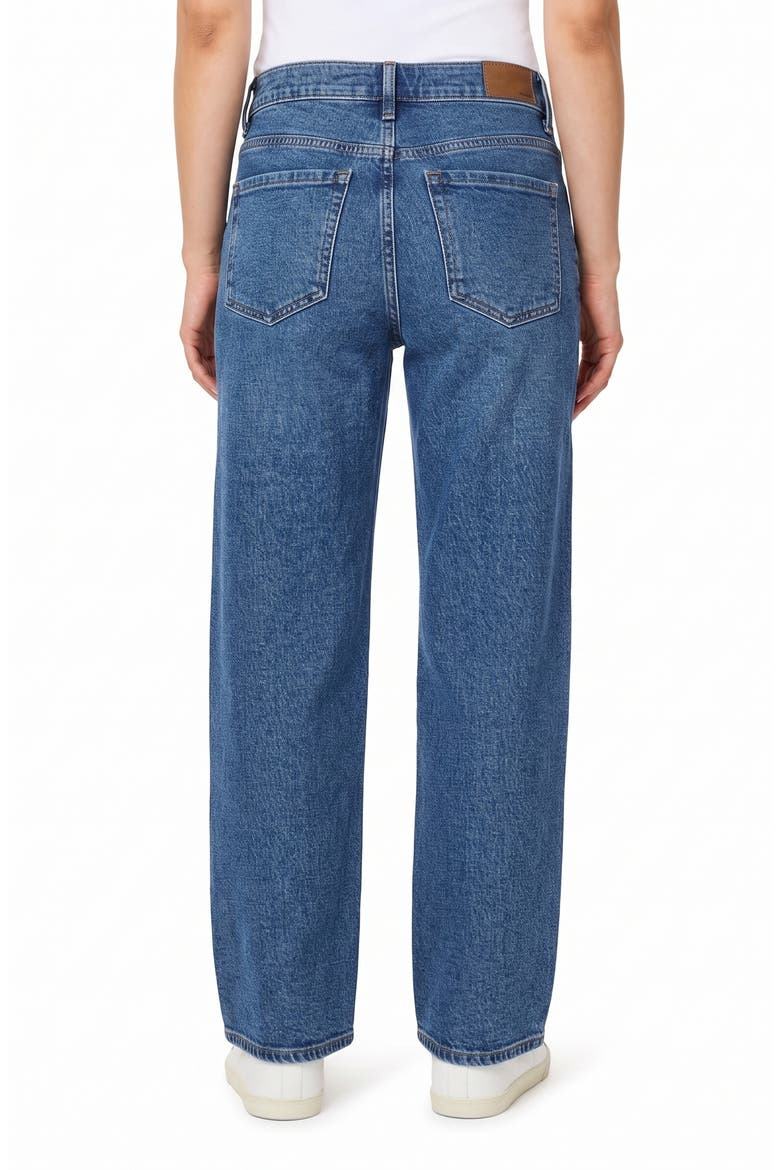 Emmy Relaxed Straight Leg Stretch Cotton Jeans, Alternate, color, MELBOURNE