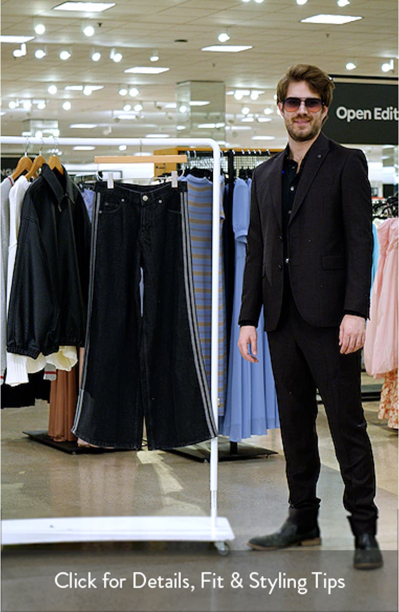 Firebird 3-Stripes Wide Leg Jeans, sales video thumbnail