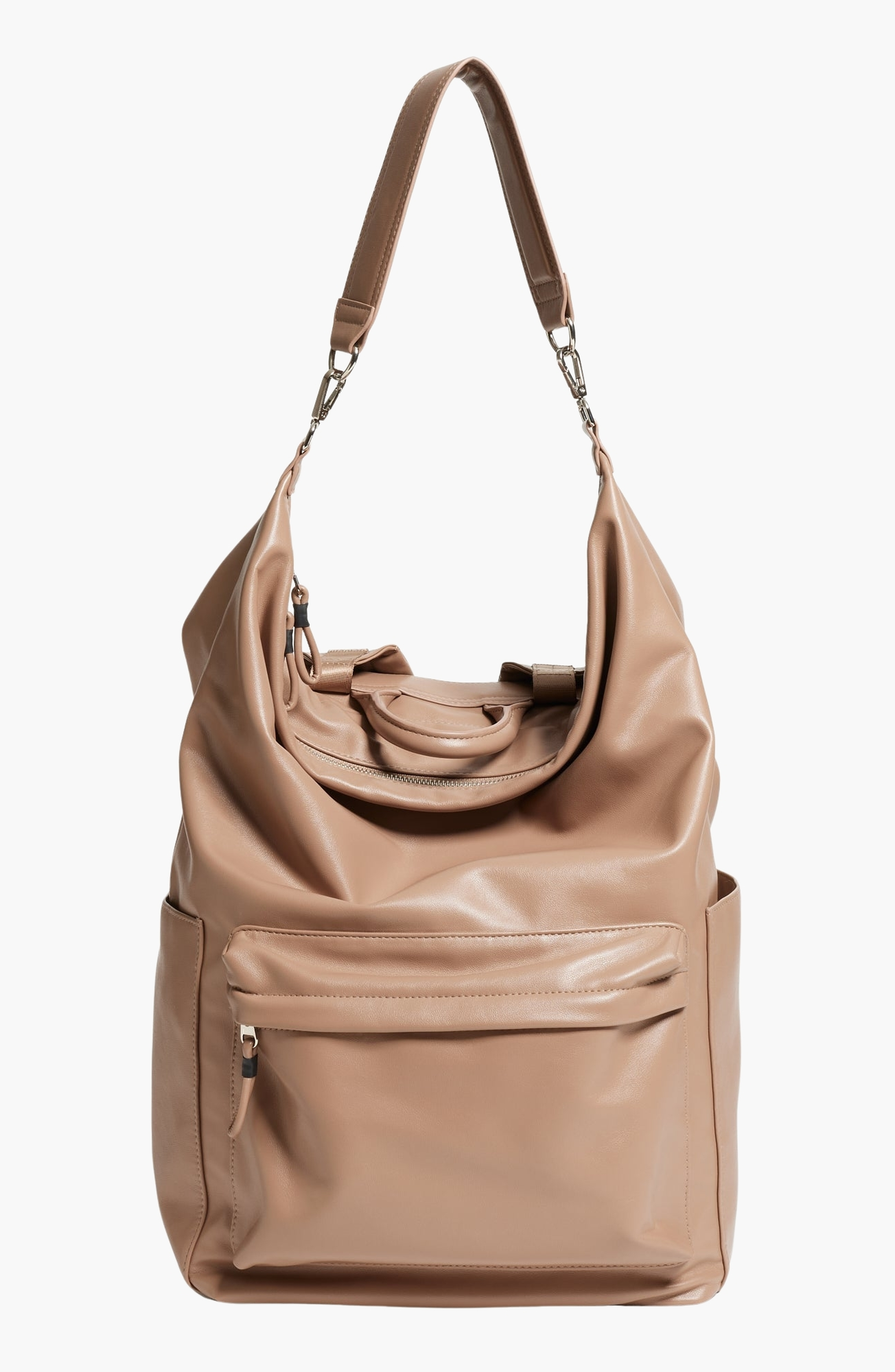 Karma Large Faux Leather Backpack, Alternate, color, Mushroom