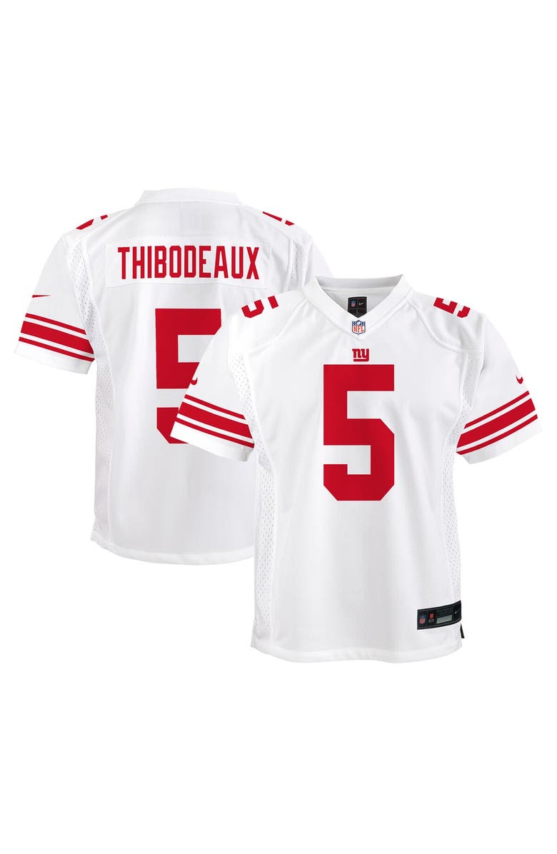 Nike Youth Nike Kayvon Thibodeaux White New York Giants Player Game Jersey, Main, color, White