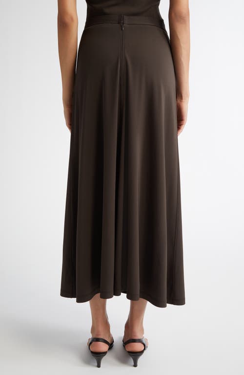 TOTÊME TOTEME FLUID JERSEY MAXI SKIRT 