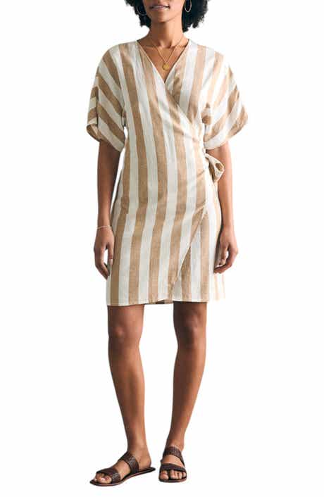 Faherty Willow Wrap Dress