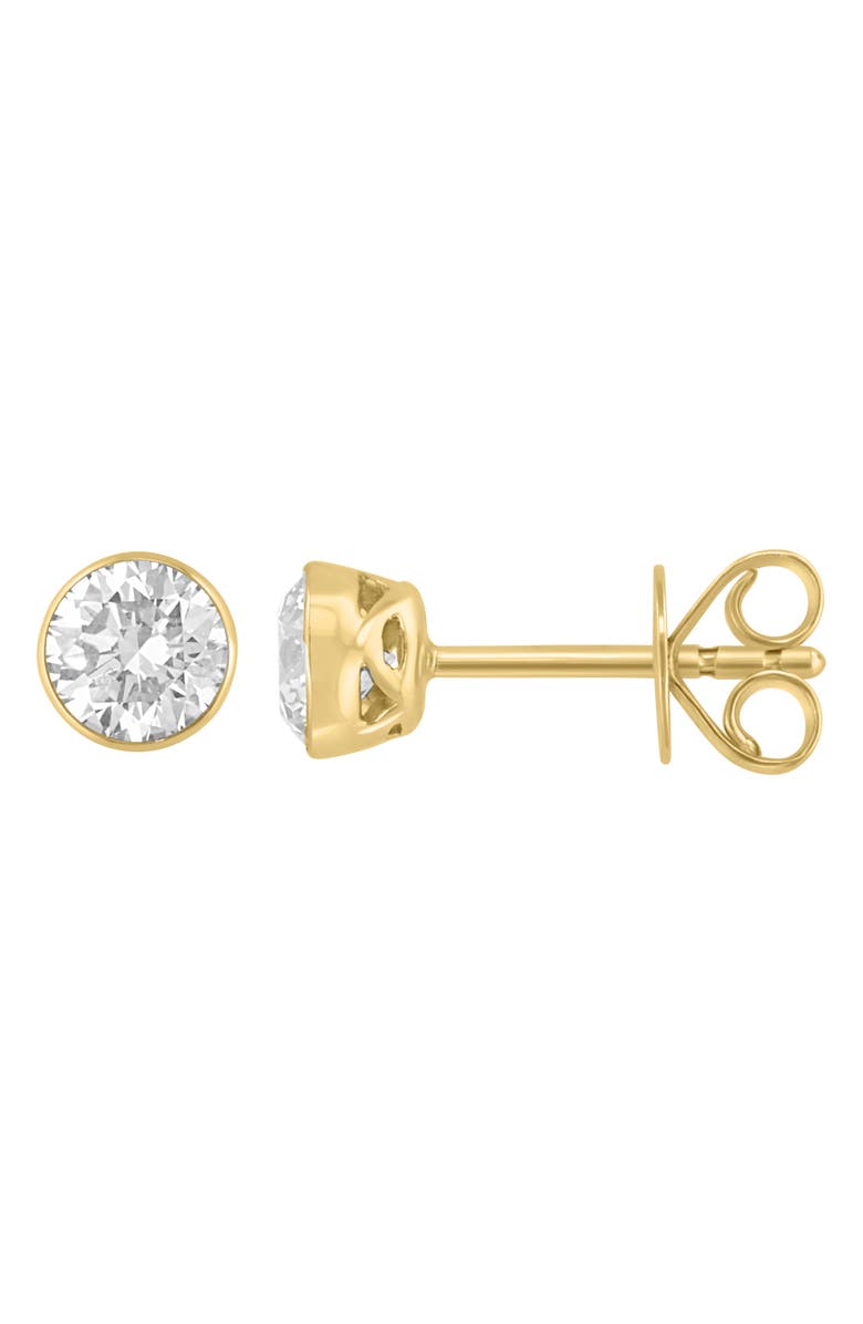 EFFY 14K Gold Lab Grown Diamond Stud Earrings, Main, color, Gold