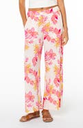 Roxy Midnight Avenue Floral Wide Leg Pants
