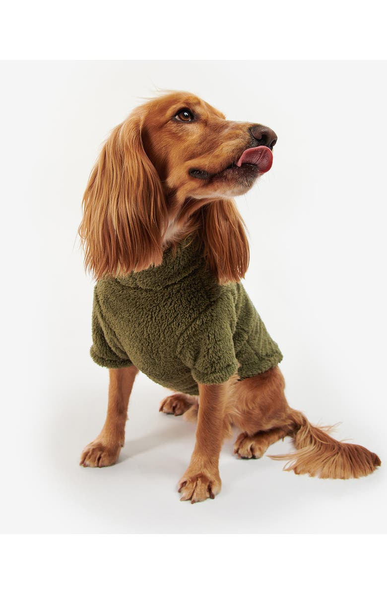 Barbour Teddy Fleece Dog Sweater, Alternate, color, 