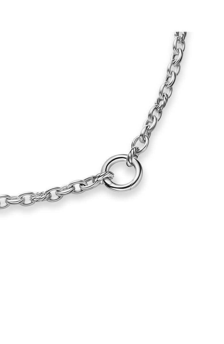 David Yurman DY Mercer<sup>®</sup> Petite Chain Necklace, 4.5mm, Alternate, color, Silver