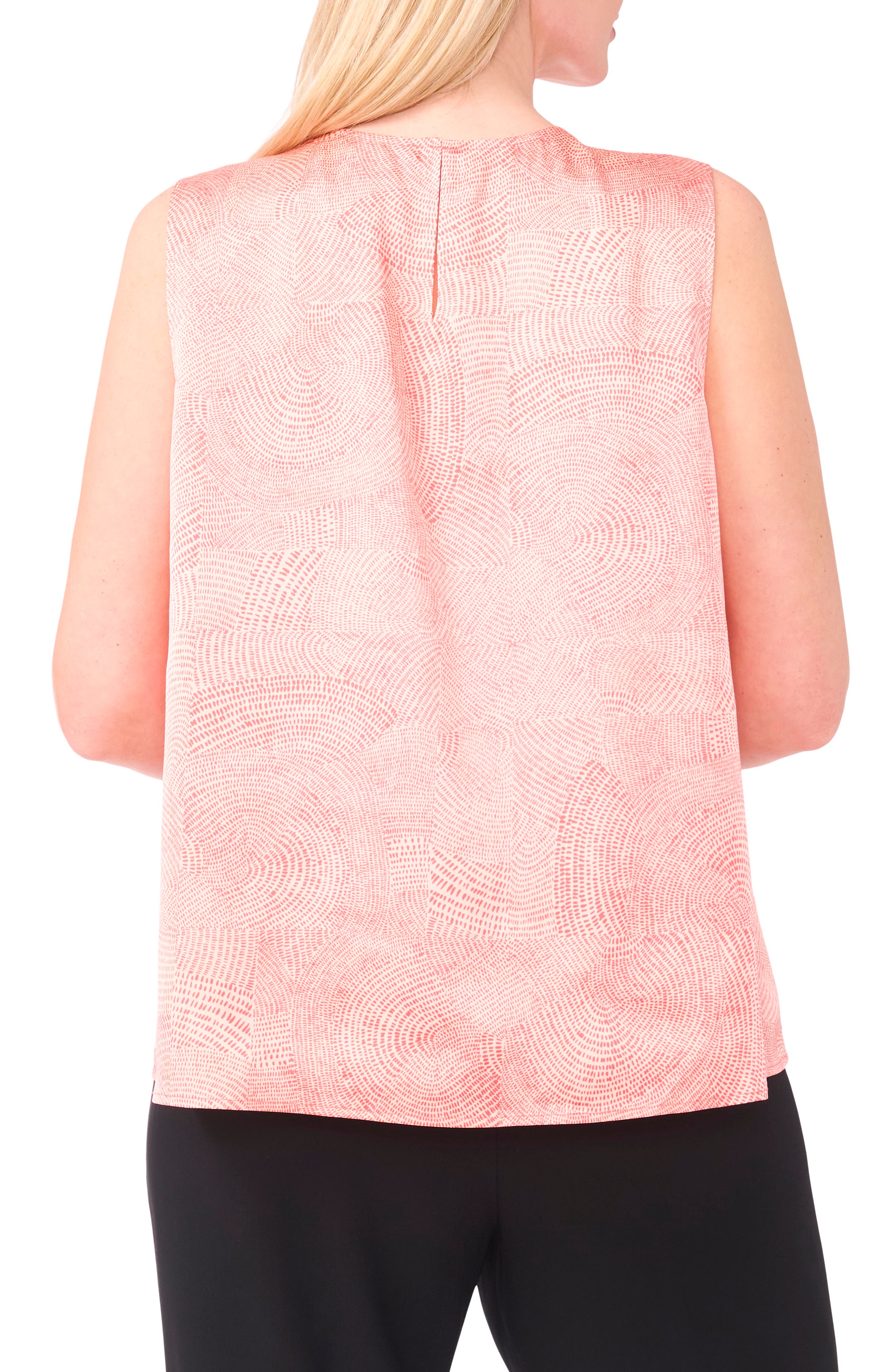 Abstract Print Shell Top - image 2