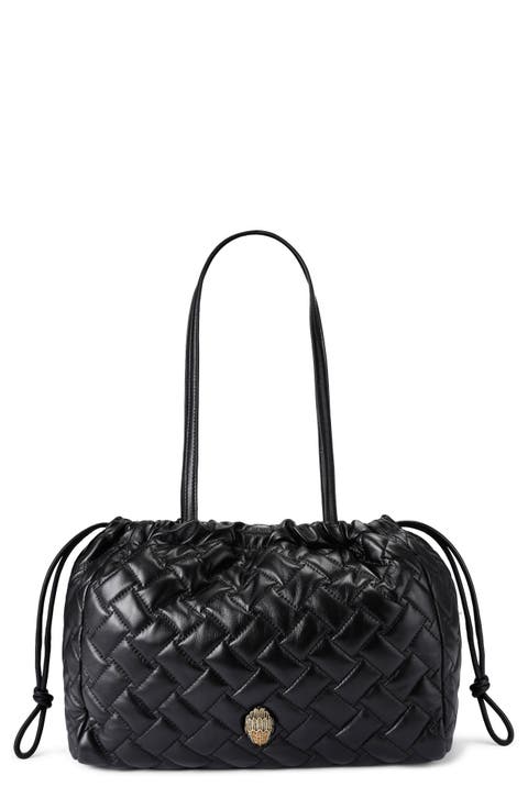 Kensington String Quilted Leather Tote