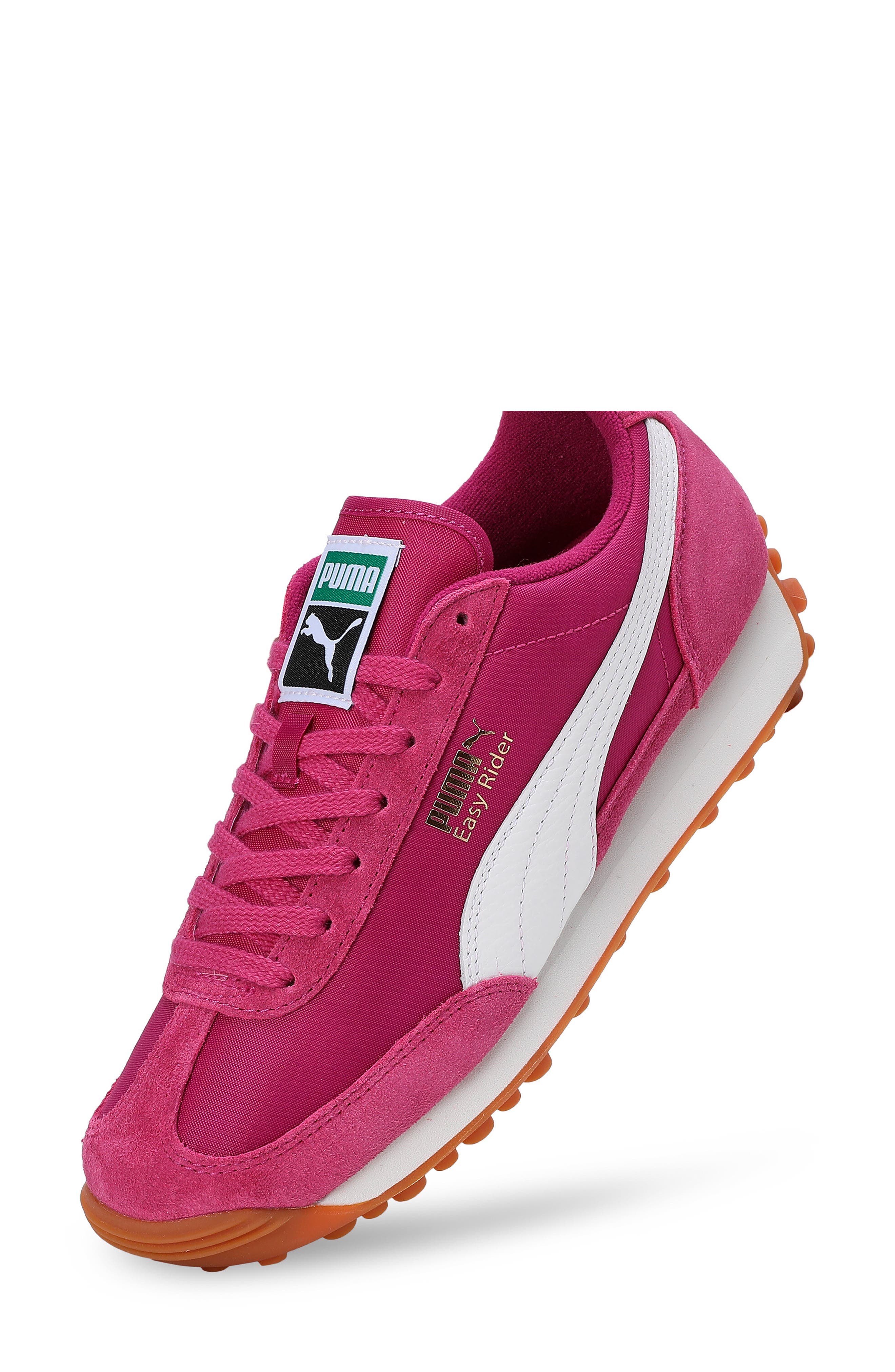 PUMA Easy Rider Sneaker, Alternate, color, Magenta Gleam-Puma White