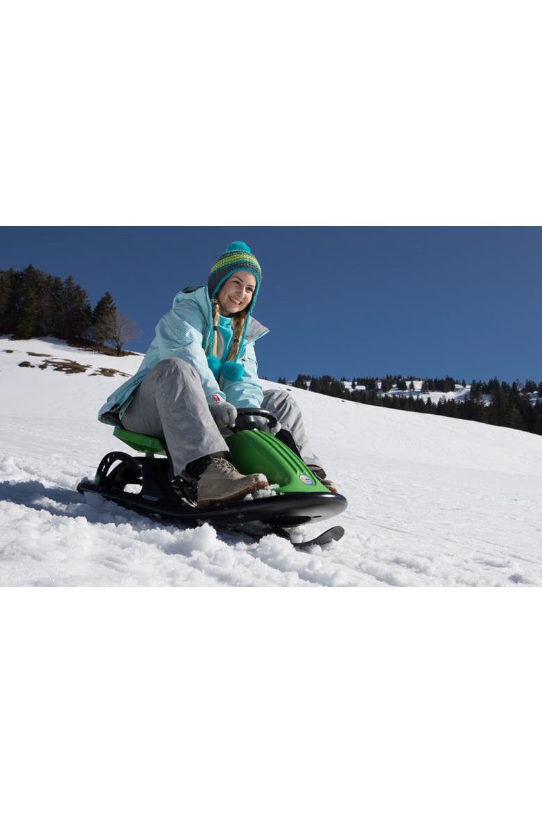 Snow Future Sled, Alternate, color, Green