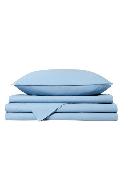 Vintage Washed Cotton Sheet Set