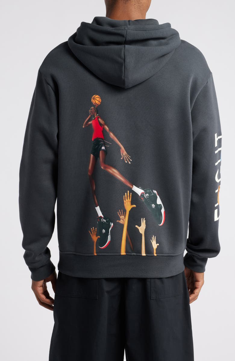 Jordan x Darien Birks Artist Series Hoodie, Alternate, color, Dark Smoke Grey