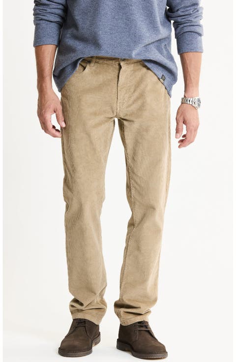 Stretch Corduroy 5-Pocket Pants