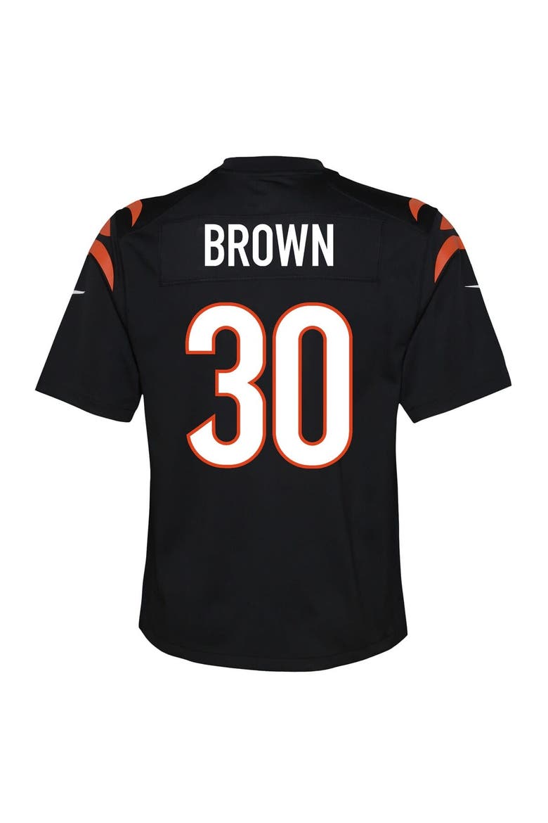 Youth Nike Chase Brown Black Cincinnati Bengals Youth, Alternate, color, Black
