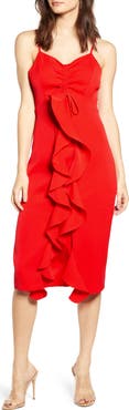 Endless Rose Ruffle Front Dress