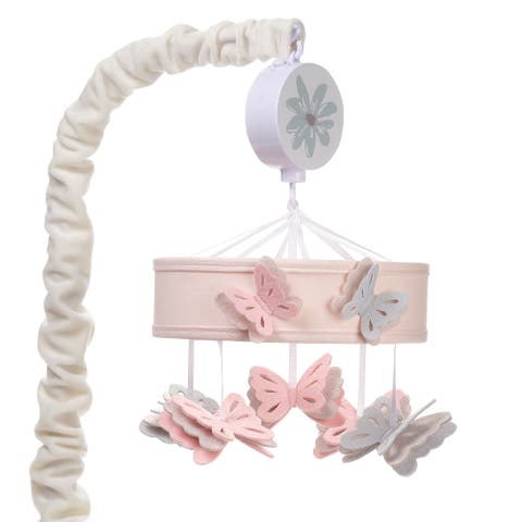 Baby Blooms Butterfly Musical Baby Crib Mobile Soother Toy