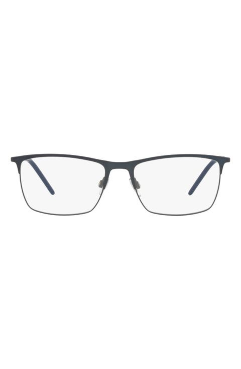 Dolce & Gabbana 57mm Rectangular Optical Glasses