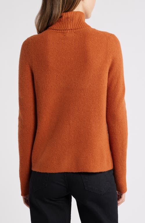 CASLON CASLON® RIB TURTLENECK SWEATER