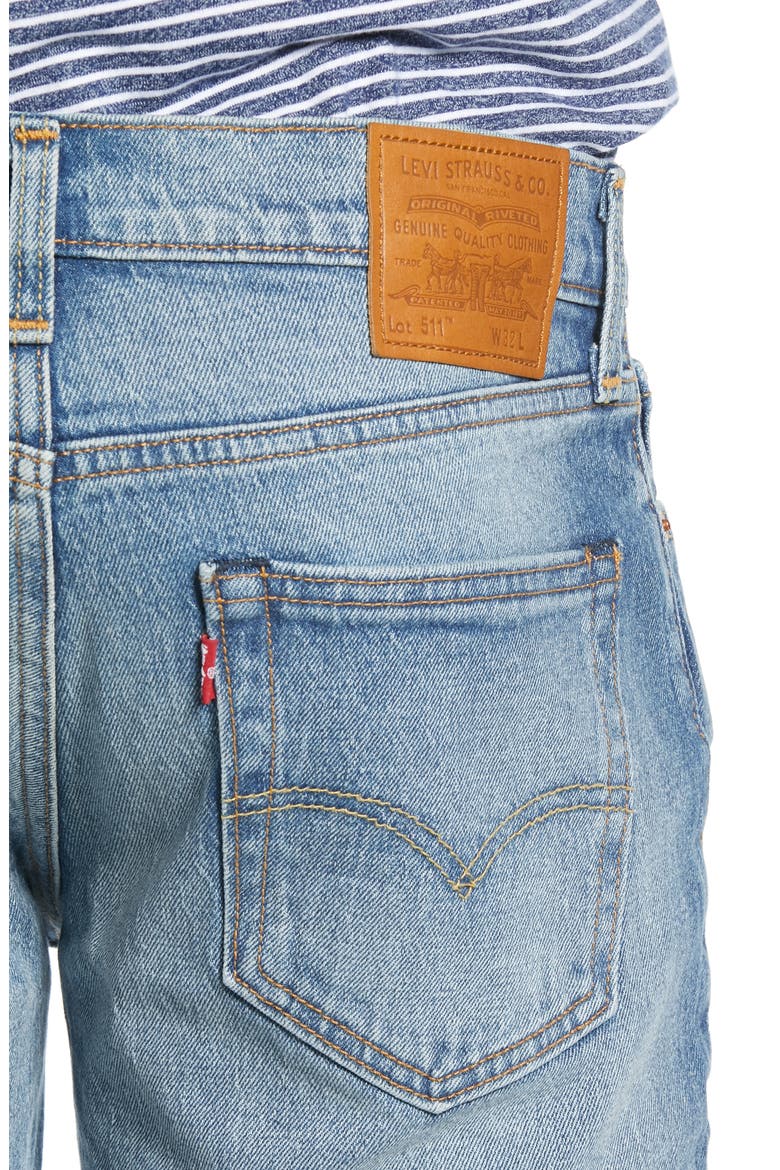Levi's® 511™ Cutoff Denim Shorts, Alternate, color, MO