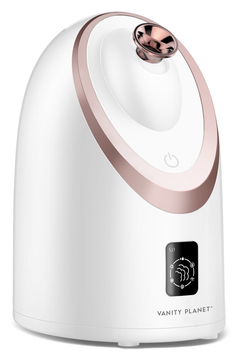 Senia Hot & Cold Smart Facial Steamer, Alternate, color, WHITE