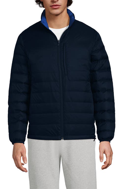 LANDS' END LANDS' END WANDERWEIGHT REVERSIBLE DOWN JACKET 