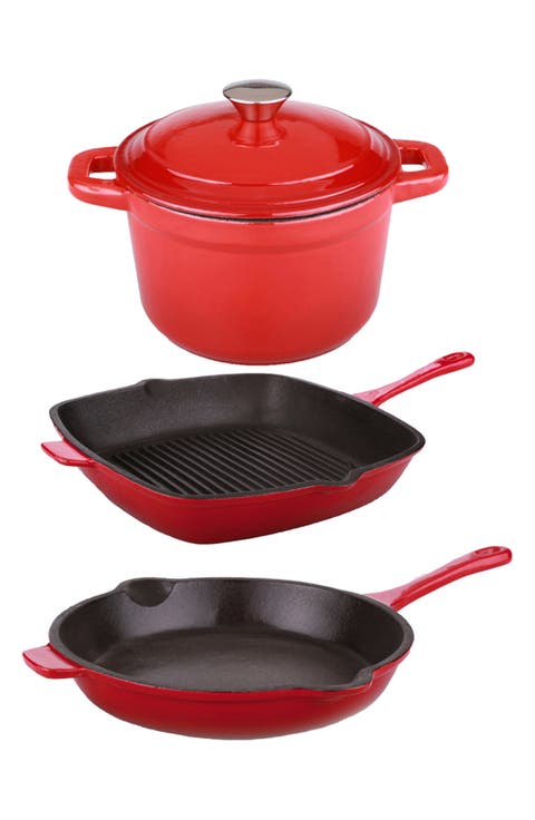 Neo 4-Piece Cast Iron Grill Set