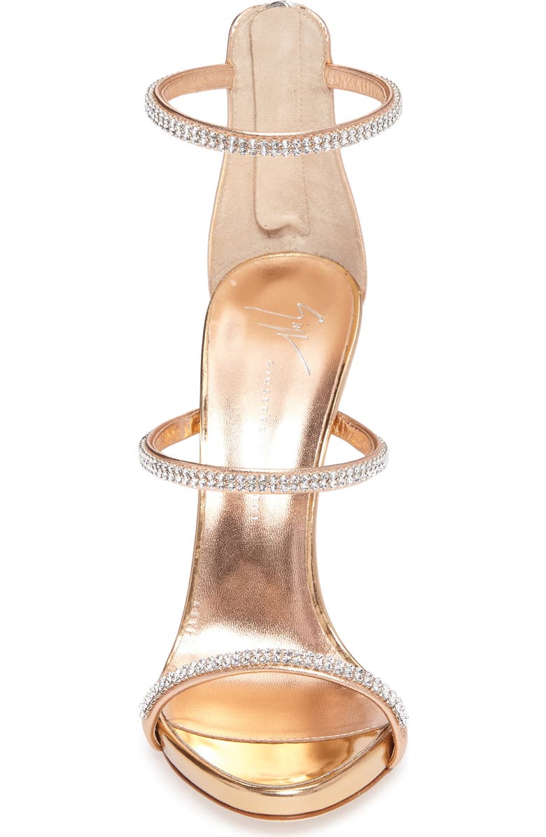 Giuseppe Zanotti Coline Crystal Sandal, Alternate, color,