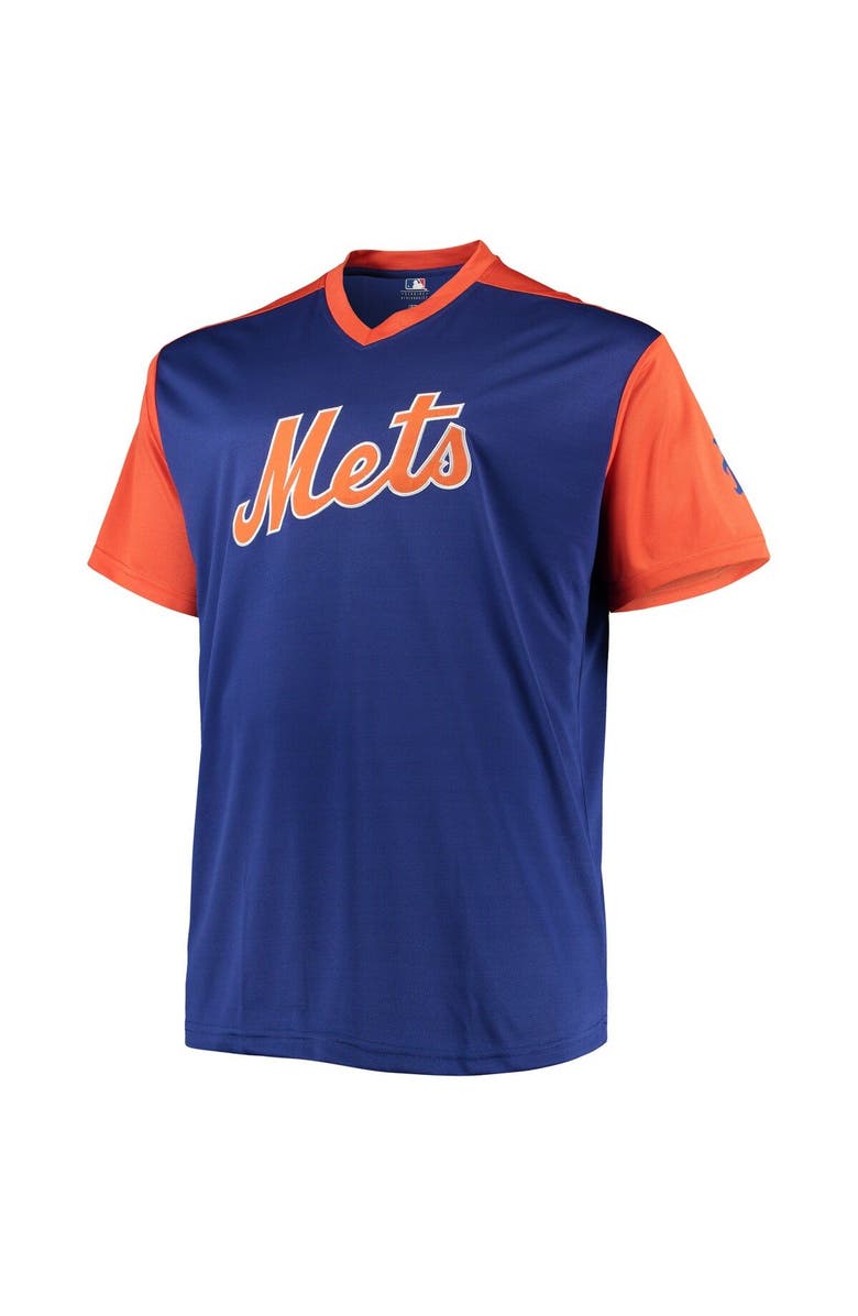 PROFILE Men's Mike Piazza Royal/Orange New York Mets Cooperstown Collection Replica Player Jersey, Alternate, color, 