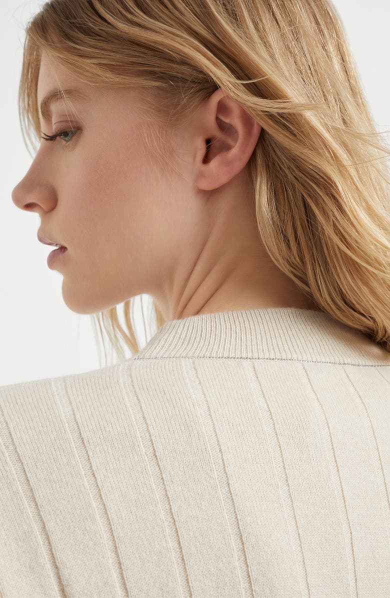 Brunello Cucinelli Cashmere sweater with monili, Alternate, color, 