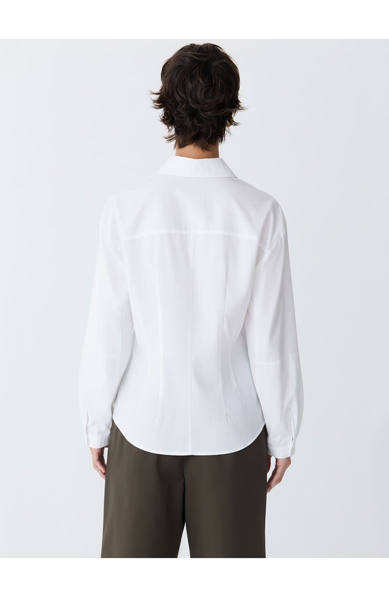 Callas Milano LUCIA Lantern Sleeve Shirt, Alternate, color, White
