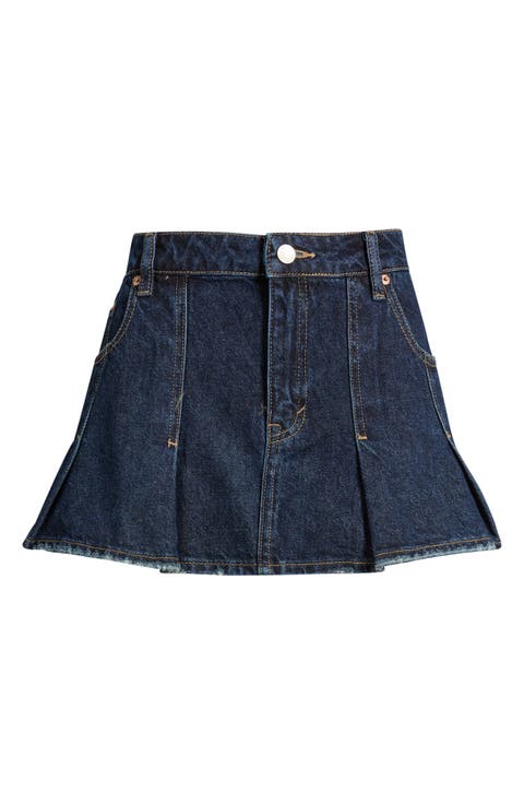 Piper Denim Micro Miniskirt