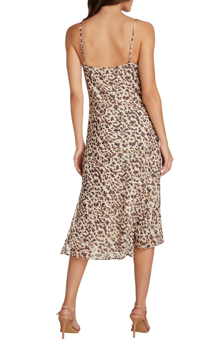 Willow Amelie Animal Print Minidress, Alternate, color,