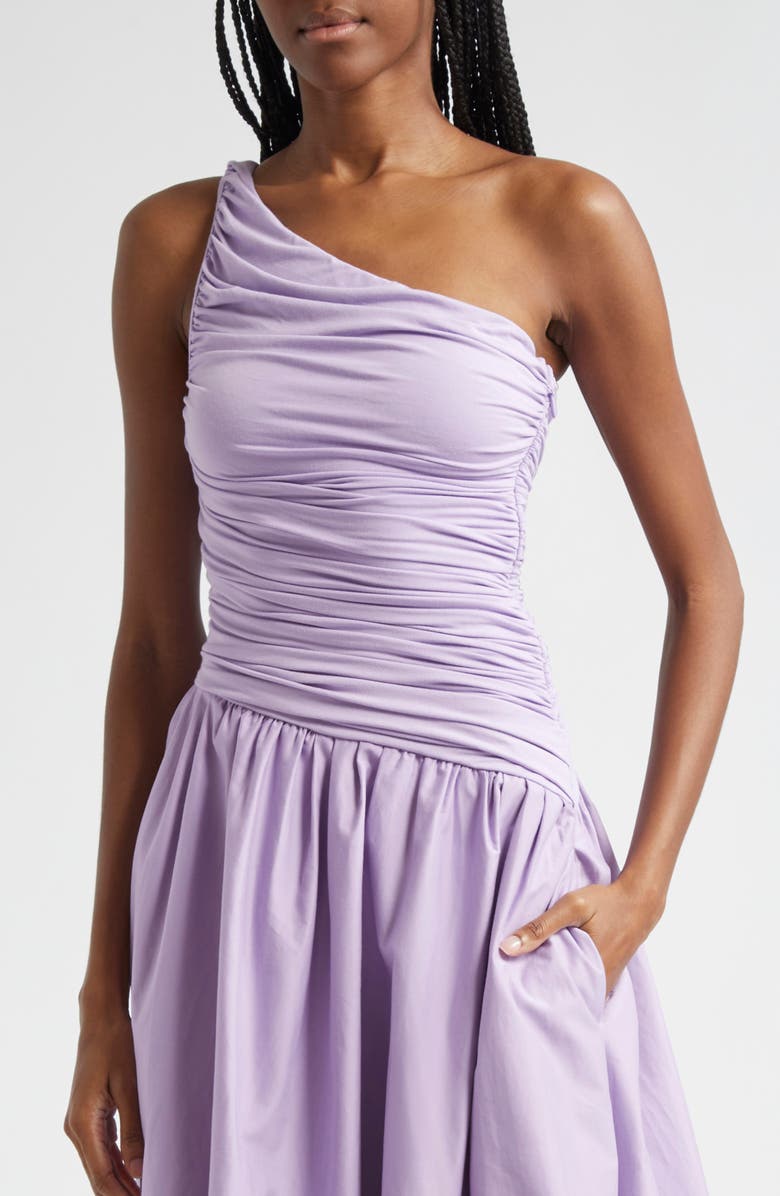 Elexiay Kebbi One-Shoulder Dress, Alternate, color,