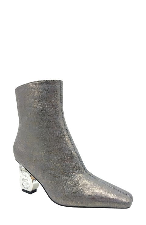 Roxy Pebbled Ankle Boot (Women)