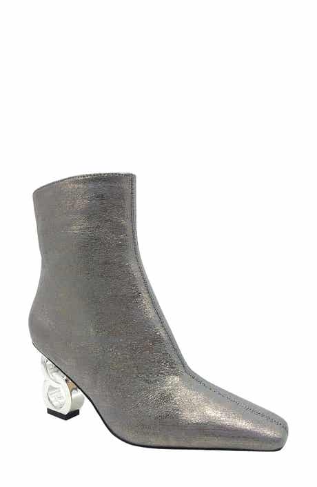 NINETY UNION Roxy Pebbled Ankle Boot
