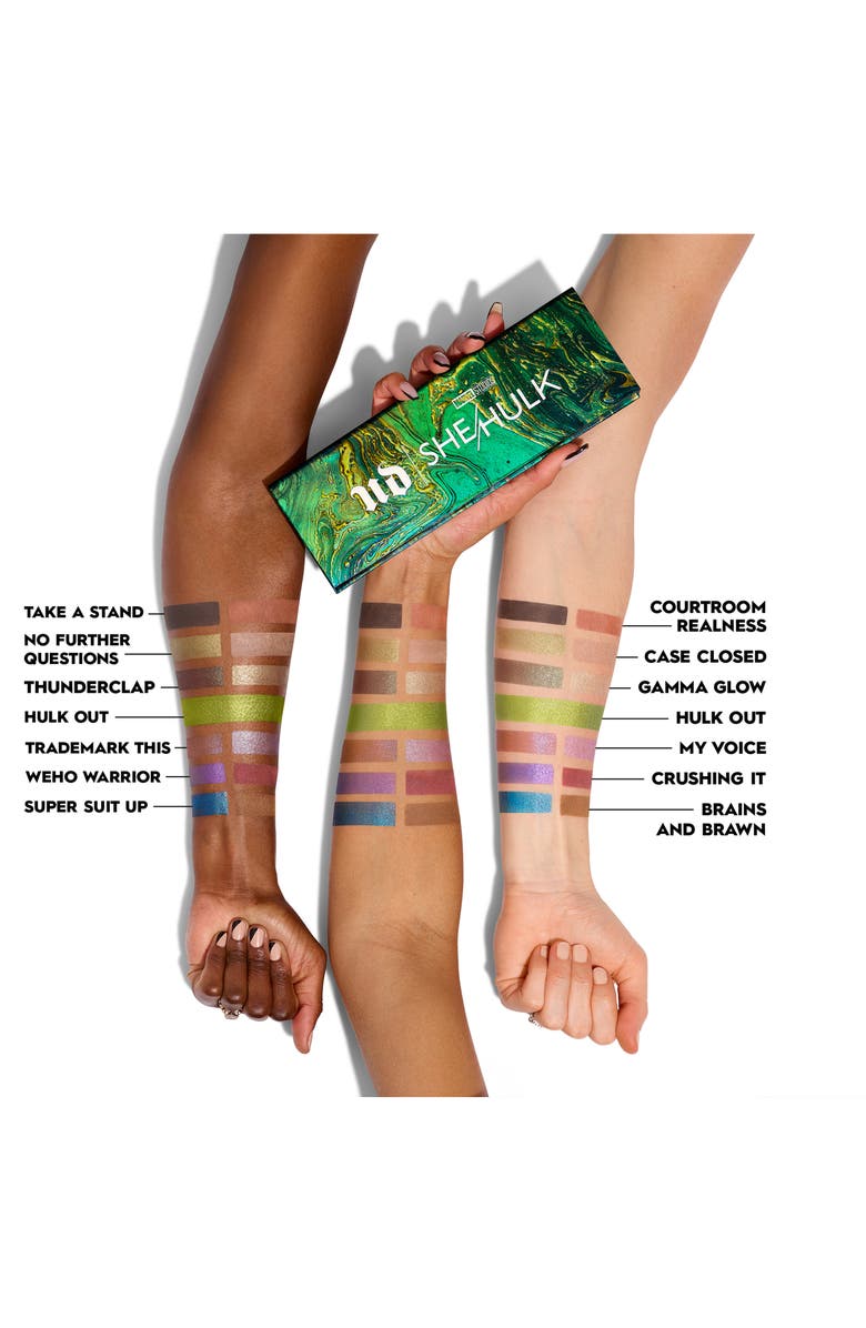 Urban Decay x Marvel Studios' She-Hulk Eyeshadow Palette, Alternate, color, 