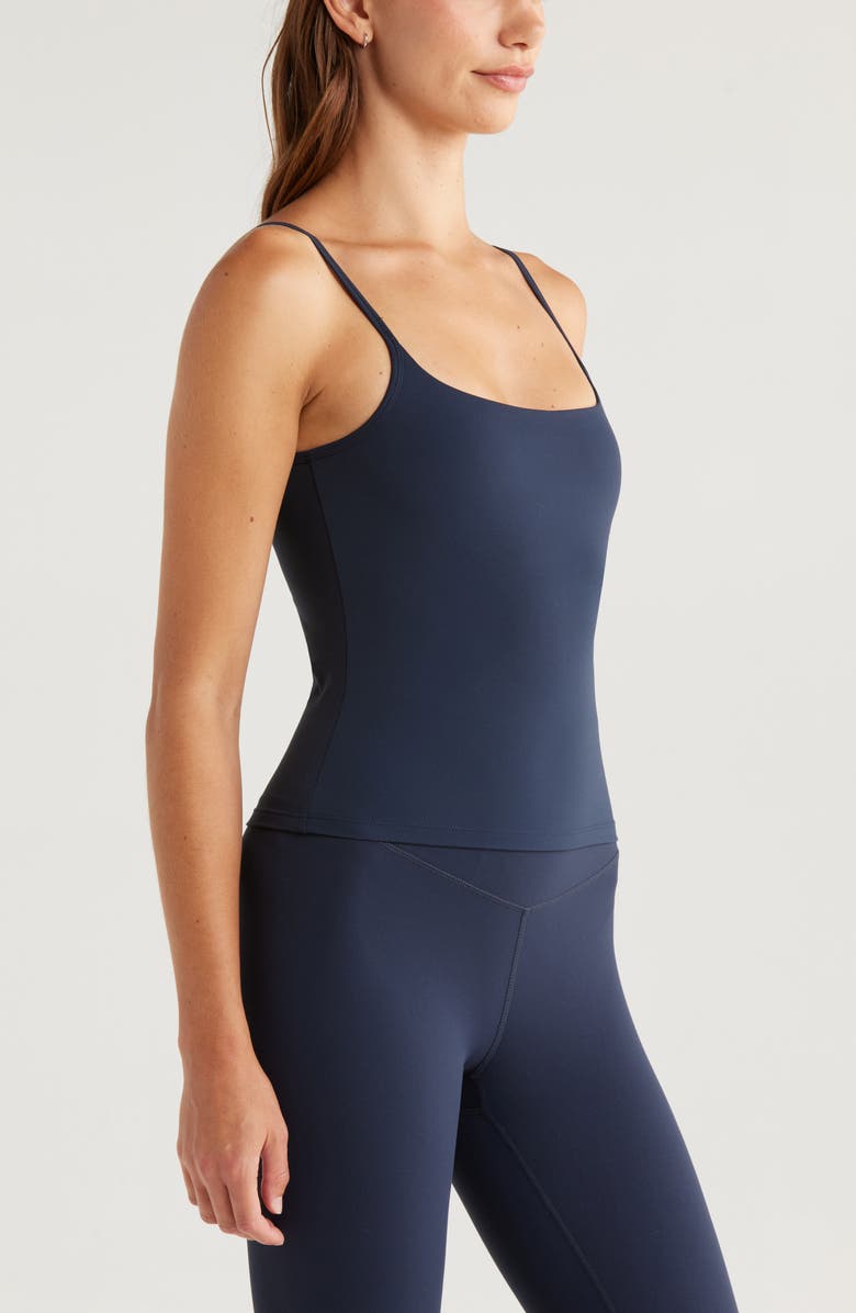 Zella So Soft Camisole, Alternate, color, Navy Sapphire