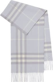 Burberry Giant Check Cashmere Scarf
