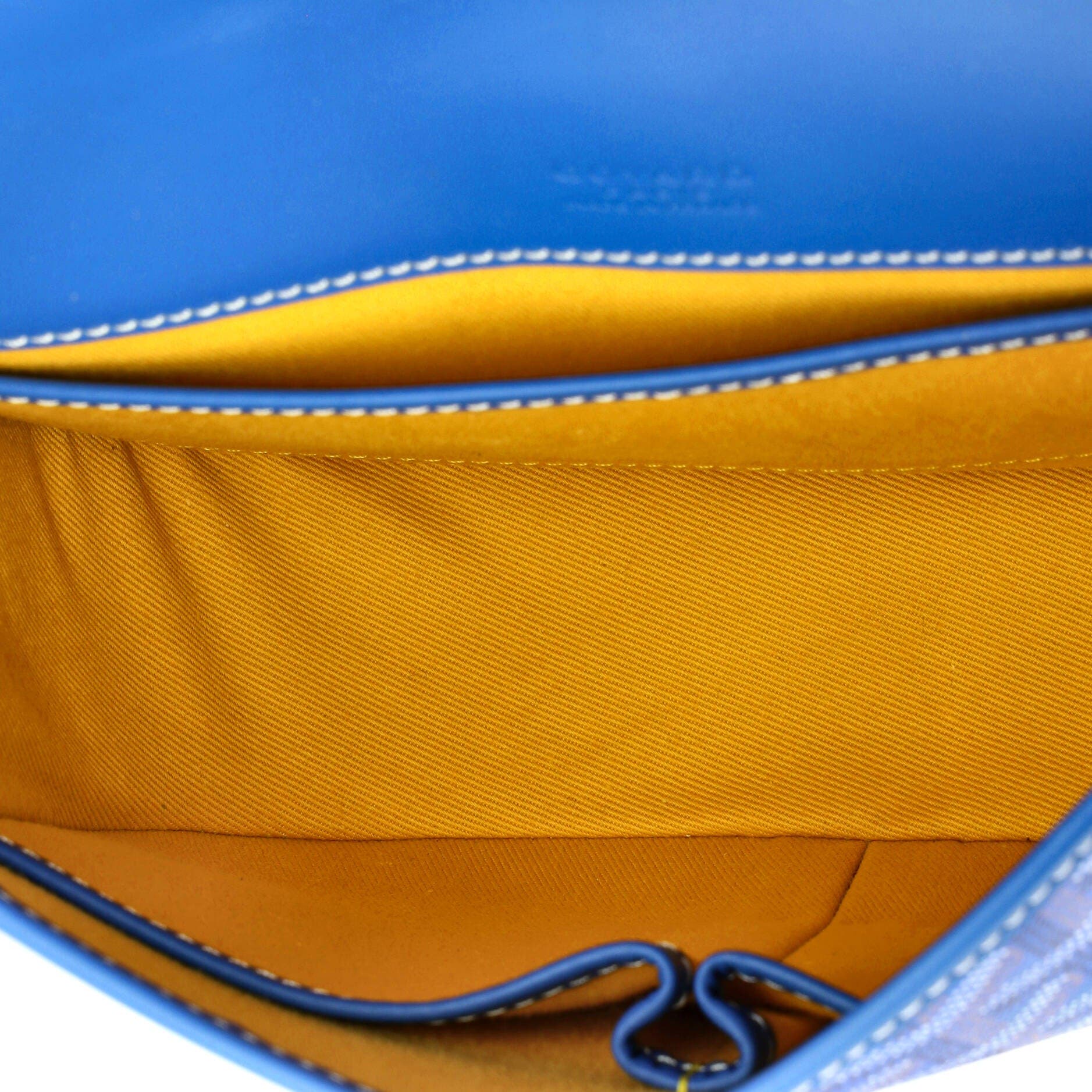 Pre-Owned Goyard Belvedere II Messenger Bag Coated Canvas PM, Alternate, color, Blue