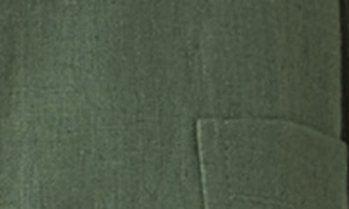 Akris Punto Raw Linen Jacket In Laurel