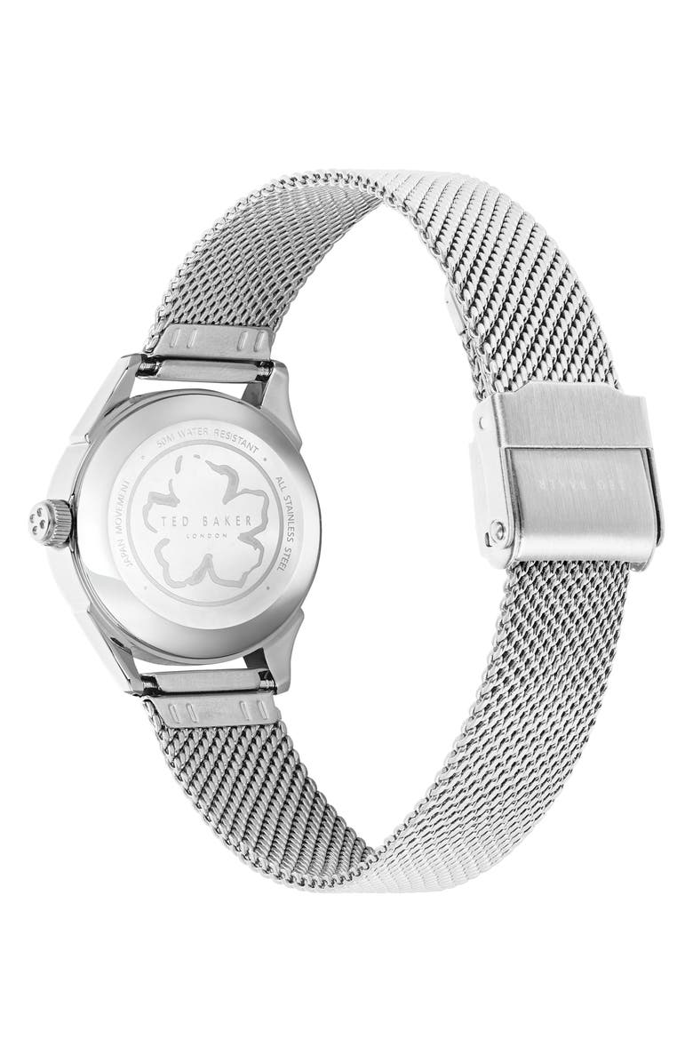 Ted Baker Luchiaa Mesh Strap Watch, 27mm, Alternate, color,