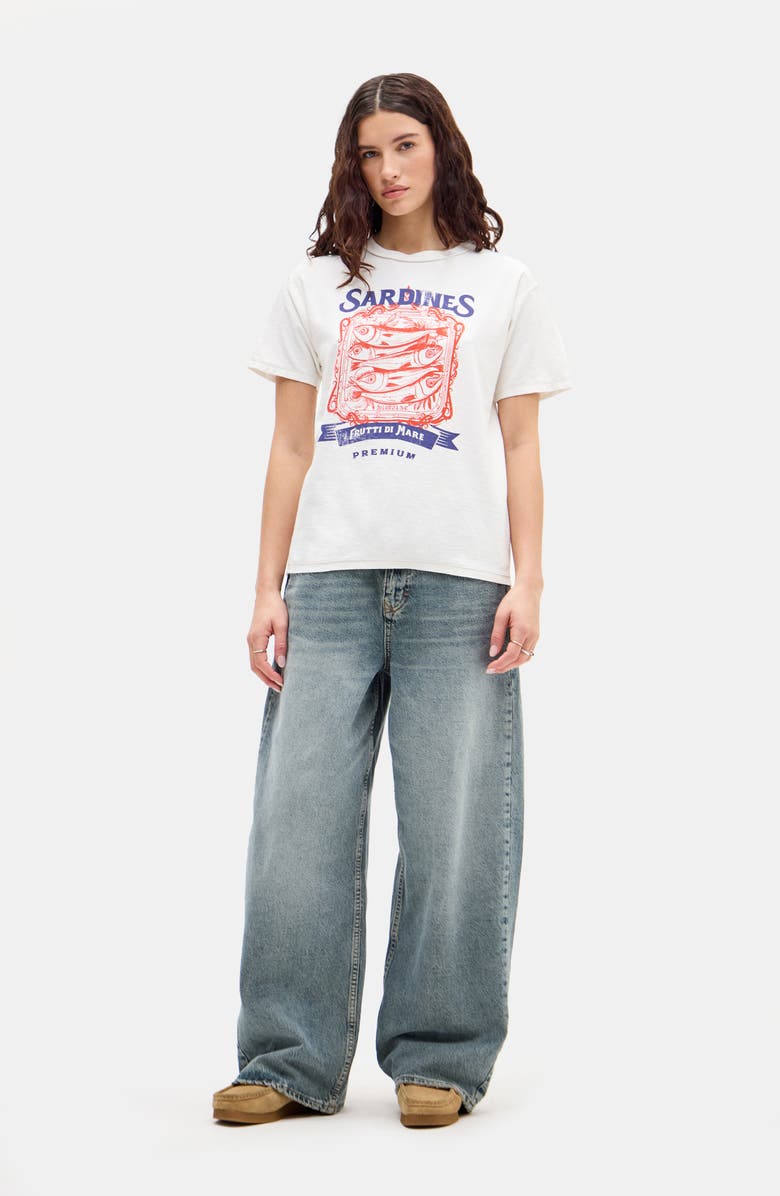BDG Urban Outfitters Sardines Relaxed Cotton Graphic T-Shirt, Alternate, color,