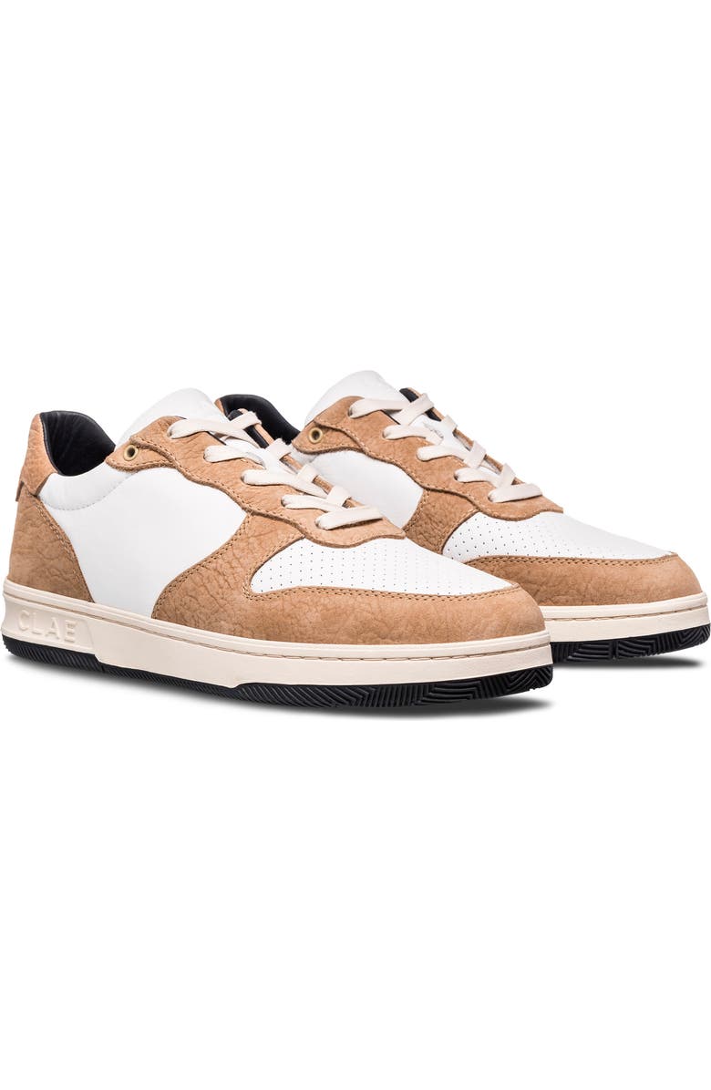 CLAE Malone Sneaker, Main, color, White Starfish Black