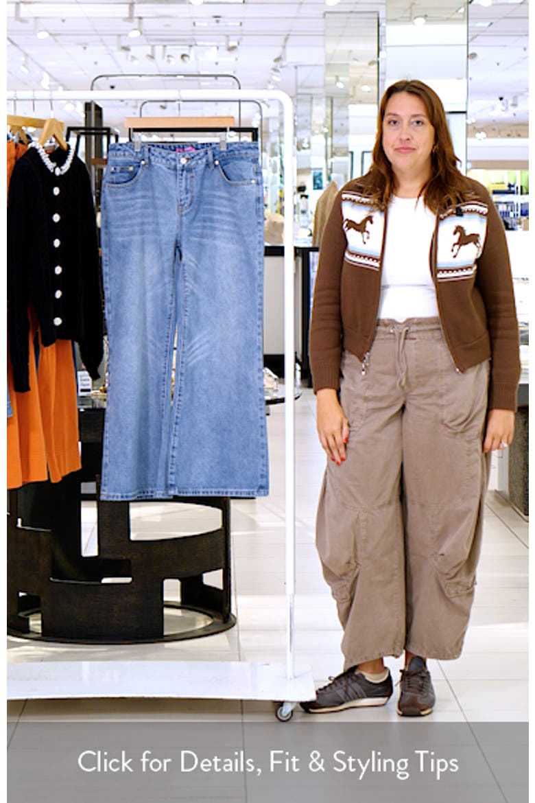 Low Rise Wide Leg Jeans video