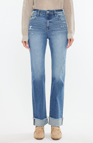 KanCan Trini High Rise Straight Jeans