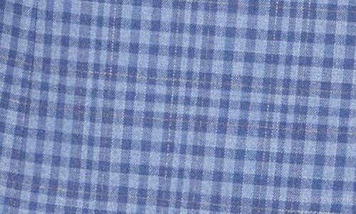 Original Penguin Gingham Sport Coat In Blue
