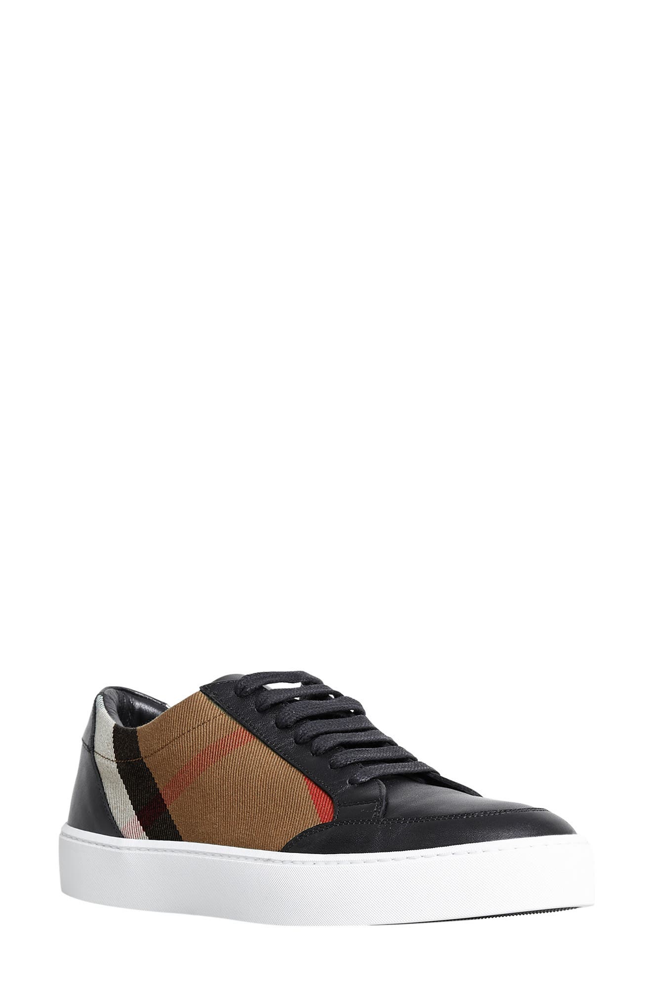 Salmond Sneaker, Main, color, BLACK