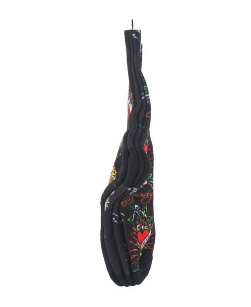 Ed Hardy 360 Print Full Cushion Crew Sock 2-pack In Gray