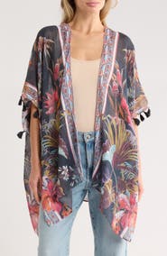 Vince Camuto Tropical Floral Topper