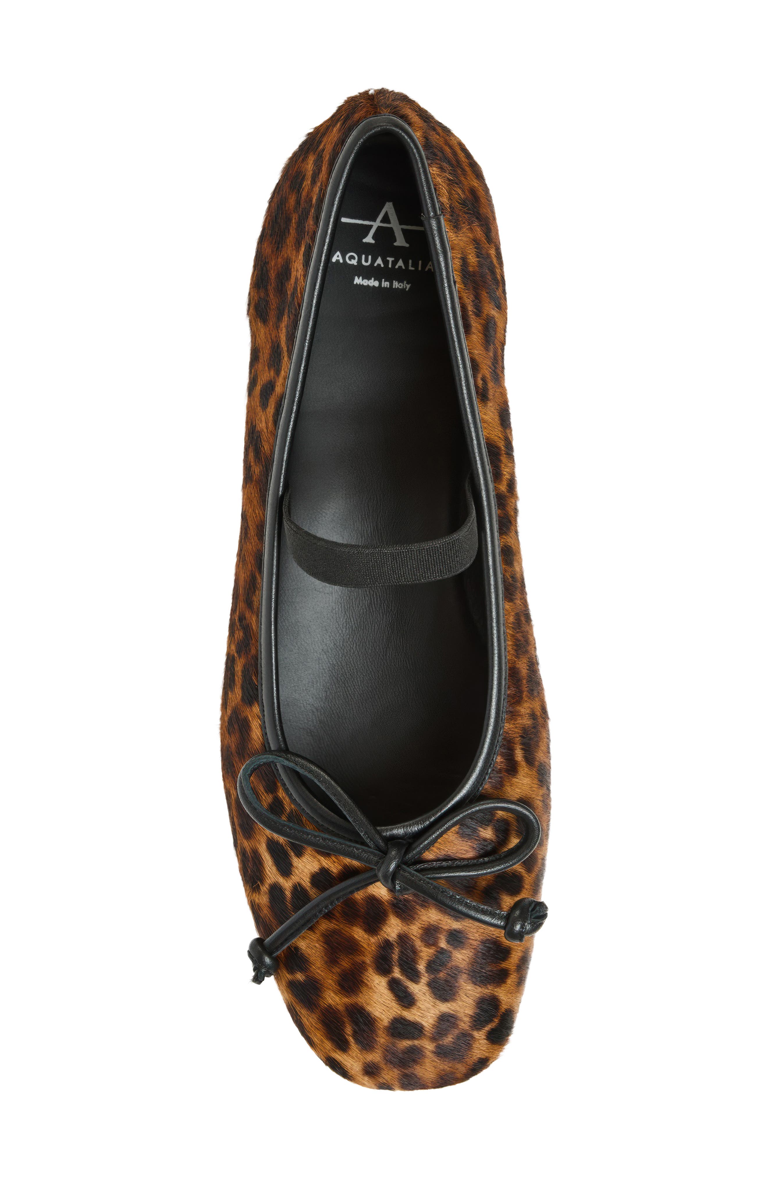 Carmella Waterproof Mary Jane Flat, Alternate, color, LEOPARD HAIRCALF